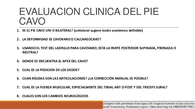 biomecanica del pie cavo